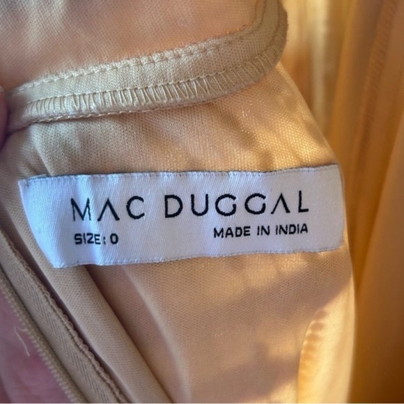 Mac Duggal Sequin Plunge Neck Gown 10700 - Picture 7 of 9